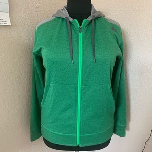 Adidas Green Hoodie Size XL